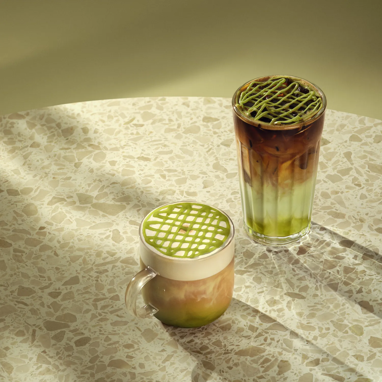 Pistachio Flavour Macchiato