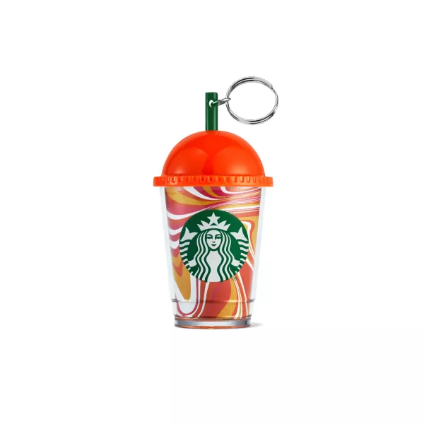 Keychain Cold Cup Orange Dome